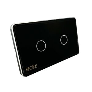 RINT8CH Switch (Black 2 gang)