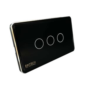 RINT8CH Switch (Black 3 gang)