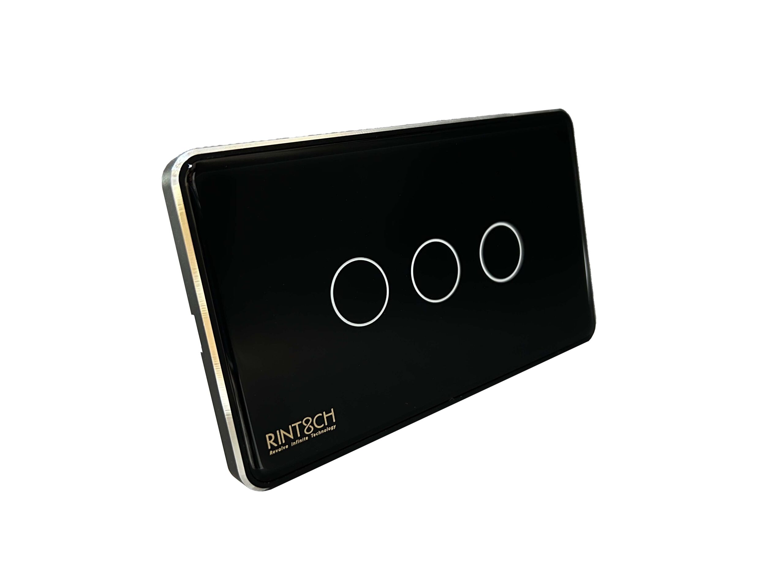RINT8CH Switch Black 3 gang