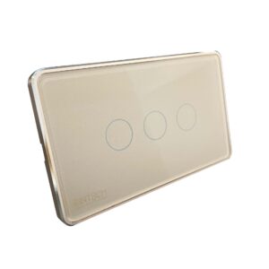 RINT8CH Switch (Gold 3 gang)