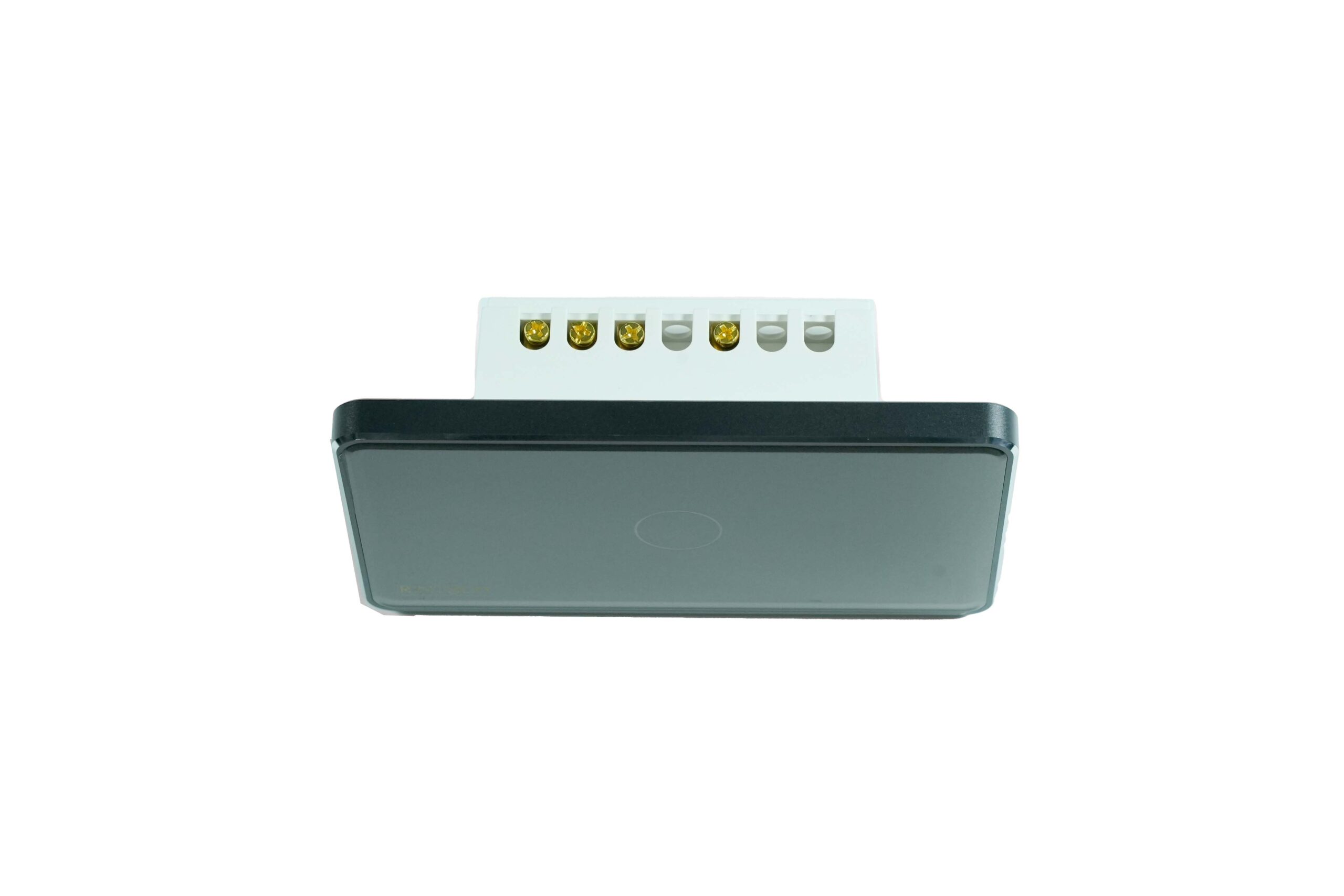 RINT8CH Switch Grey 1 gang Angle