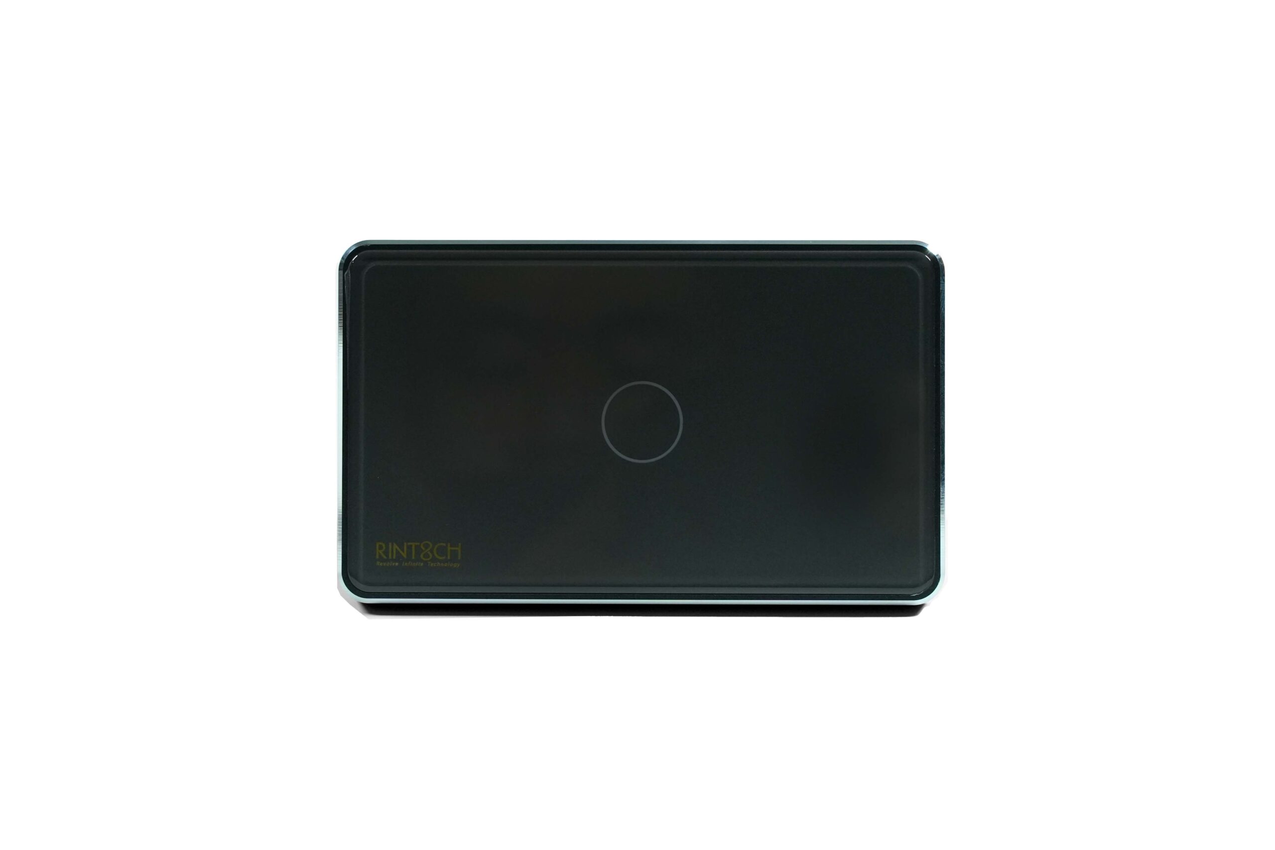 RINT8CH Switch Grey 1 gang Front