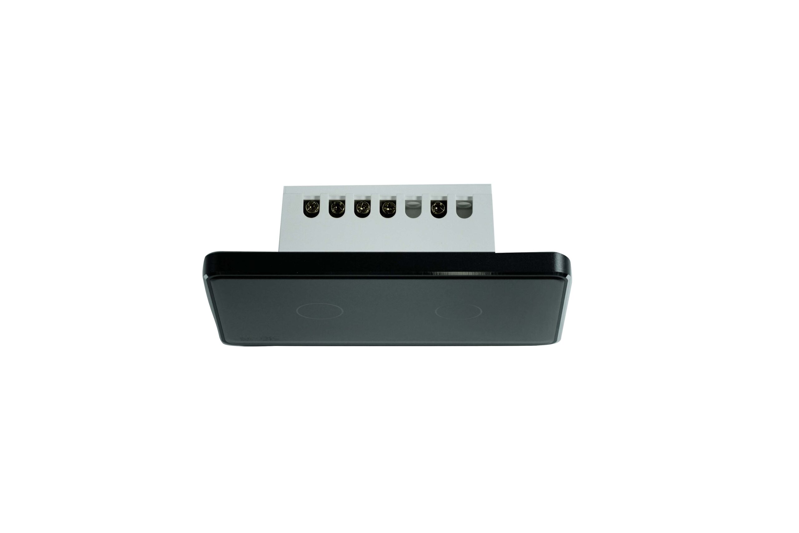RINT8CH Switch Grey 2 gang Angle