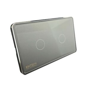 RINT8CH Switch (Grey 2 gang)