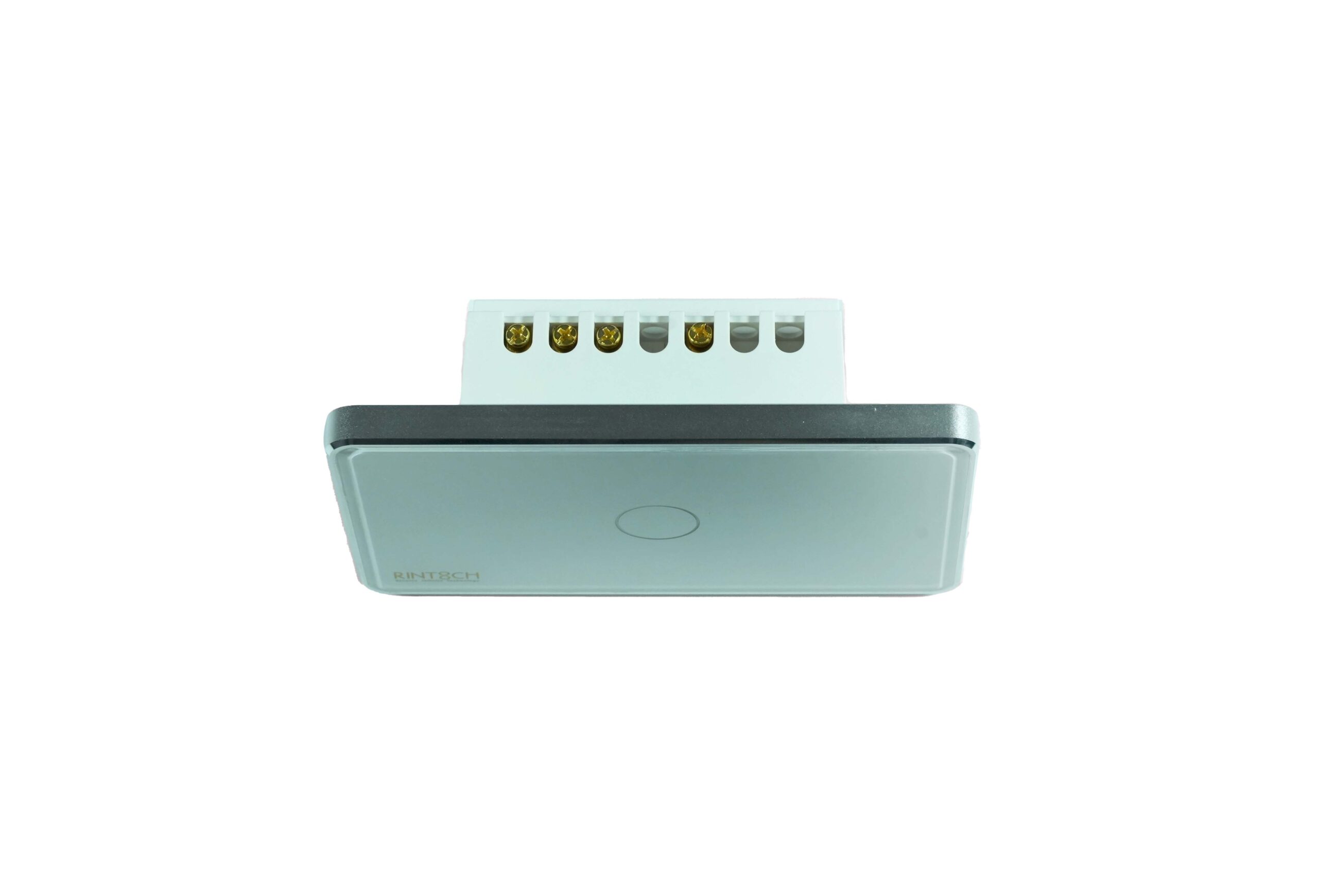 RINT8CH Switch White 1 gang Angle