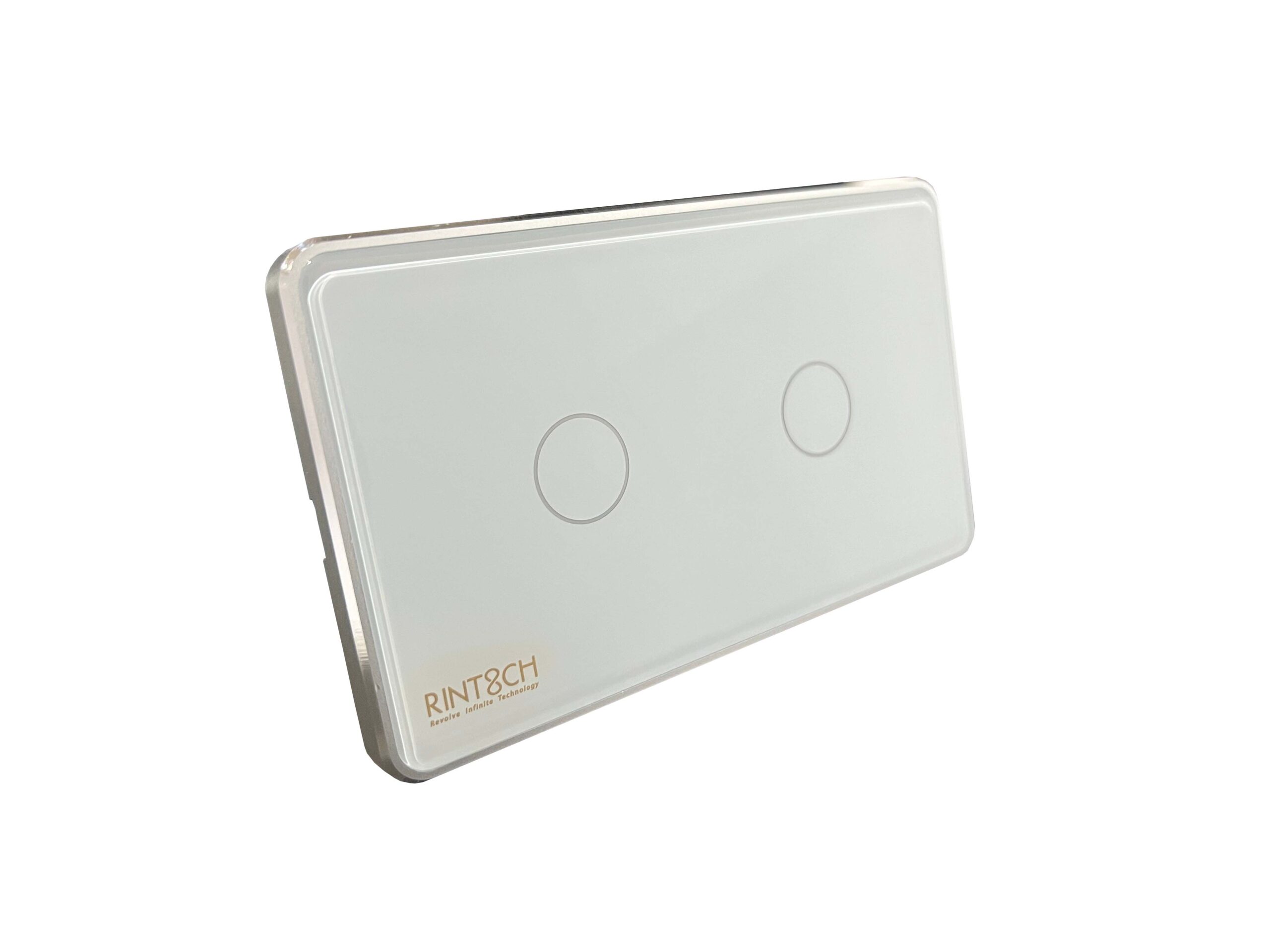 RINT8CH Switch White 2 gang